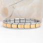 Italian Elastic Fashion Stainless Steel Green Bracelets