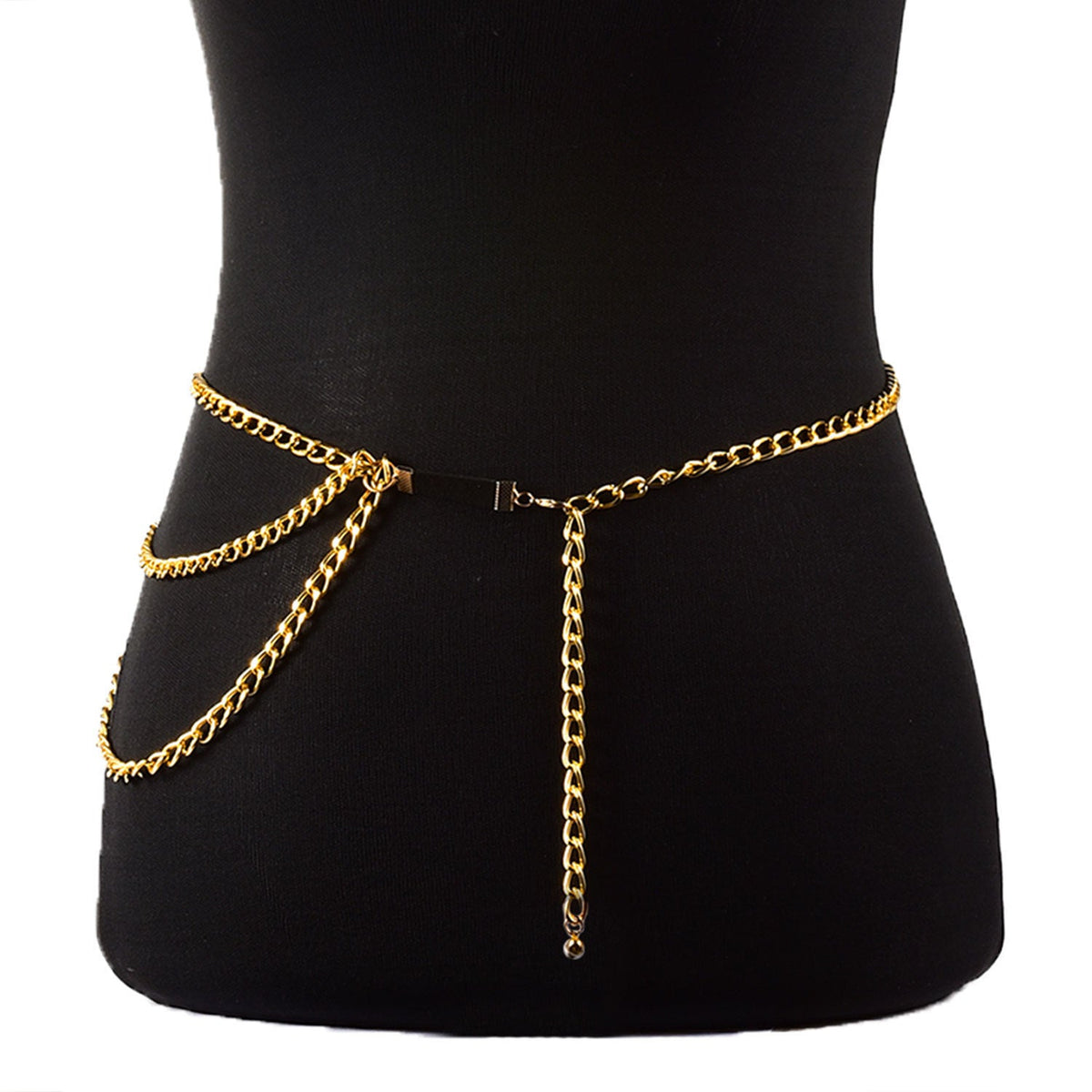 Multi-layer Exaggerated Body Chain Layer Waist Chain Belt