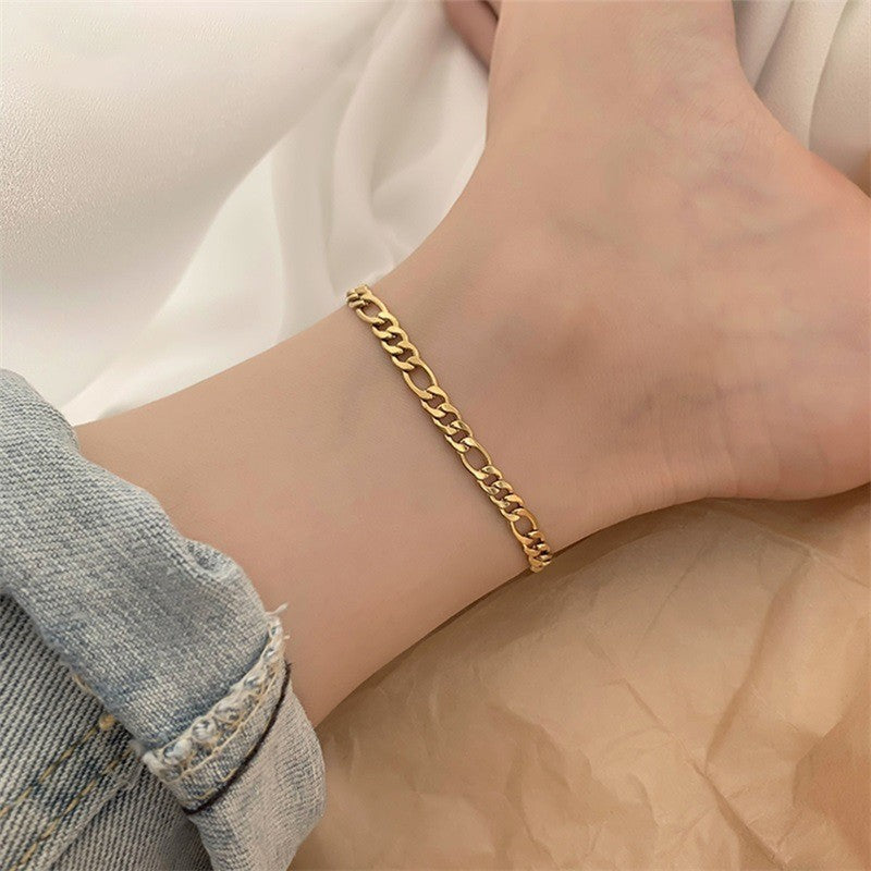 Figaro Chain Anklet Jewelry
