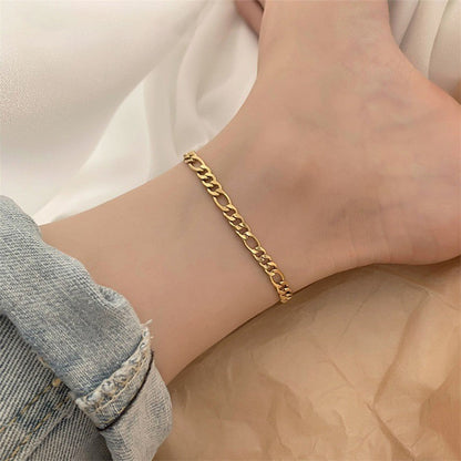Figaro Chain Anklet Jewelry