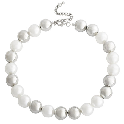 Hop CCB Round Bead Chokers Necklaces Short Collar