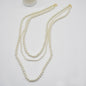 Fashion Retro Multi-layer Chain Beads Layered Necklace Pearl Necklace