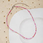 Women's Small Beads Beaded Girly Style Rainbow Necklaces