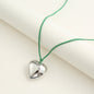 Wax Line Bowknot Beloved Heart Necklace