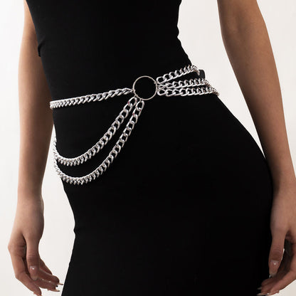 Layered Waist Chains Jewelry Sexy Shorts Belly Chain