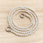 Lady Hand Bag Chain Bags White Pearl Chain