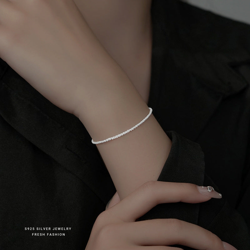 Glitter Choker Simple Personality Special Interest Necklaces