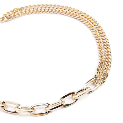 Lady Chunky Cuban Choker Chain Necklace