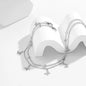 Beach Layered Butterfly Tassel Anklet Jewelry