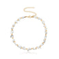 Irregular Natural Stone Beaded Necklace