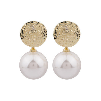 Pearl Geometric Sweet Elegant Women Dangle Earring