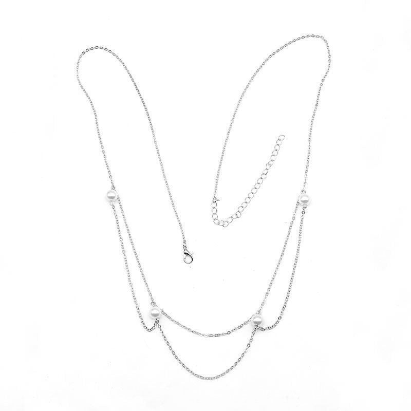 Bohemian Pearl Layer Body Chain