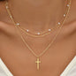 Bohemian Necklace Multi Layered Related Clavicle Chain Necklace