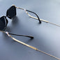 Thin Border Chain Decorative Sunglasses for Girls