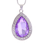New Sophia Power Stone Princess Charm Necklaces