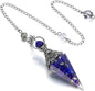 Sier Colorful Crystal Pendulum Stone Gravel Pendants