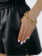 Street Fashionable Color Stitching Simple Female Exaggerated Single Layer Necklaces