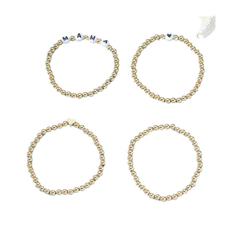CCB Beaded Elastic Bracelet