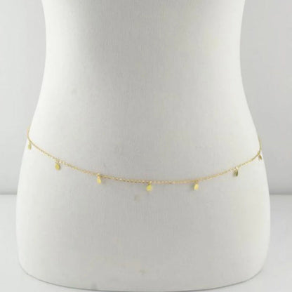 Coin Pendant Waist Chain
