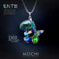 Original Cyberpunk Little Dinosaur Delicate High Design Couple Necklace