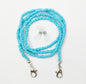 Mask Lanyard Glass Beads Eyeglasses Chain Necklaces