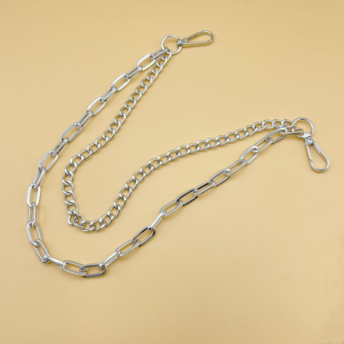 Hip Hop Metal Chain Multi-layer Waist Chain