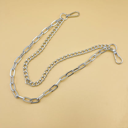 Hip Hop Metal Chain Multi-layer Waist Chain