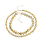 2 Pieces CCB Jewelry Necklace for Woman
