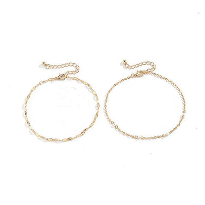 Summer Fashion Suit Anklet Bead Chain Anklet Jewelry