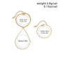 Multi-layer Sequin Chain Ring Bracelet