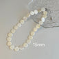 Natural Shell Disc Beading Choker Necklaces