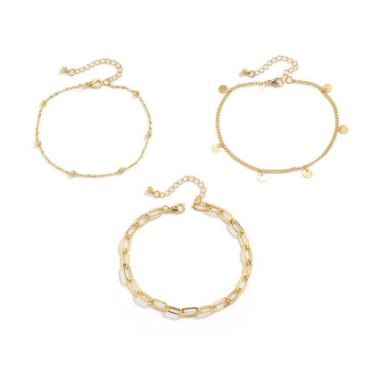 Charm Layered Anklets Bracelet Beach Foot Jewelry