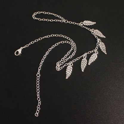 Summer Beach Sexy leaf Anklet Jewelry
