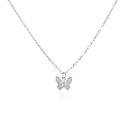 Butterfly Pendant Necklace