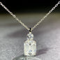 Women's High Carbon Diamond Simple Chain Necklaces