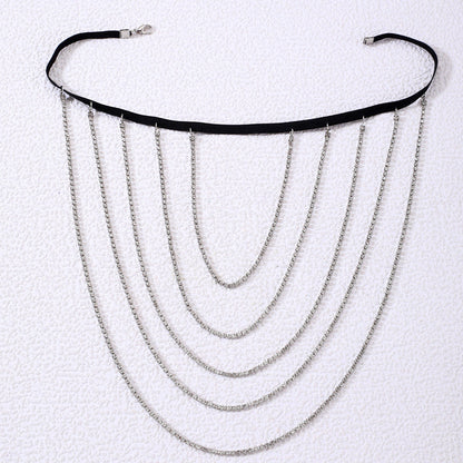 Sexy Beach Leg Chain Nightclub Multi-layer Thigh Chain