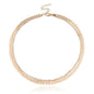 Multi Arrow Chain Choker Necklace Women Two Layers
