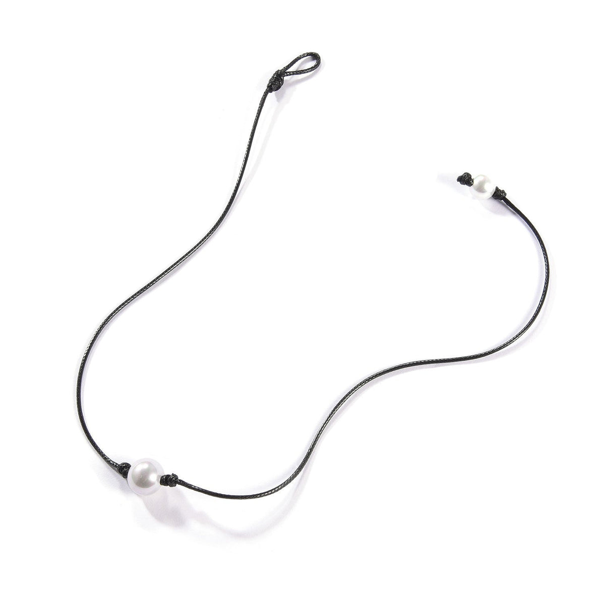 White Pearl Choker Necklace