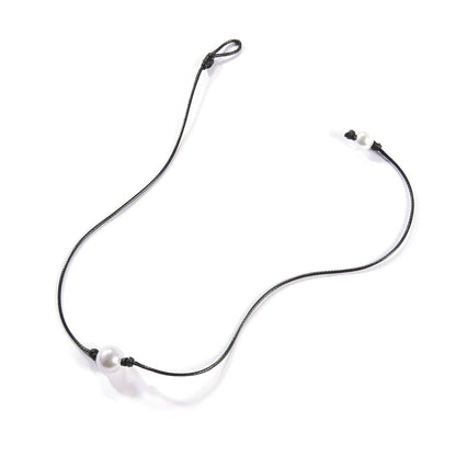 White Pearl Choker Necklace