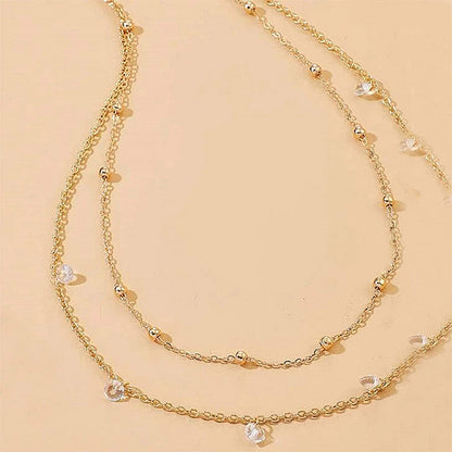 Boho Rhinestone Body Chains Bikini Belly Chain