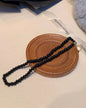 Gemstone agate Beaded Statement Necklace