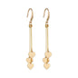 Womens Heart Drop Earrings