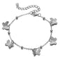 Women Summer Beach Butterfly Charm Anklets Jewelry