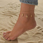 Shell Pendant Bracelet Anklet Chain Beach Foot Jewelry
