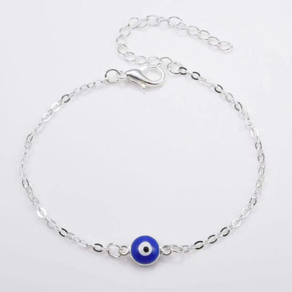 Bohemian Style Devil Eye Bracelet Double Layer Set