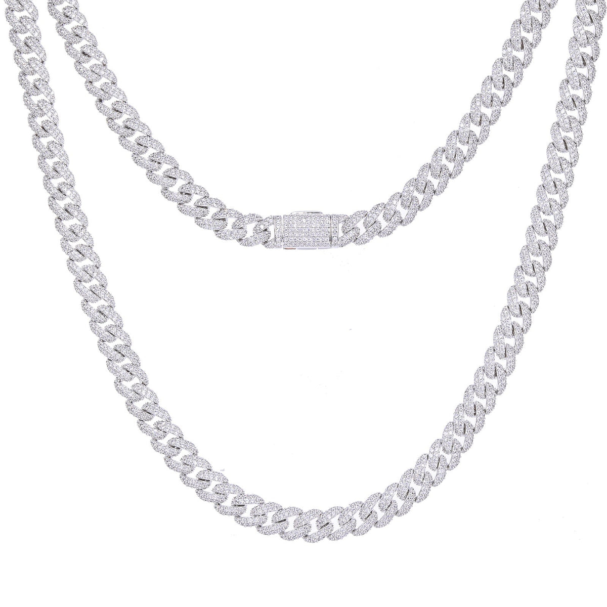 Men's Cuban Link Chain Street Cool Trendy Necklaces