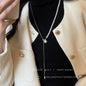 Pearl Snake Chain Choker Necklace for Lady