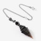 Sier Colorful Crystal Pendulum Stone Gravel Pendants
