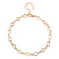Crystal Stone Chain Anklet Jewelry