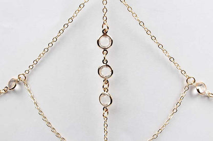 Fashion Body Jewelry Chain Romantic Belly Chest Chain
